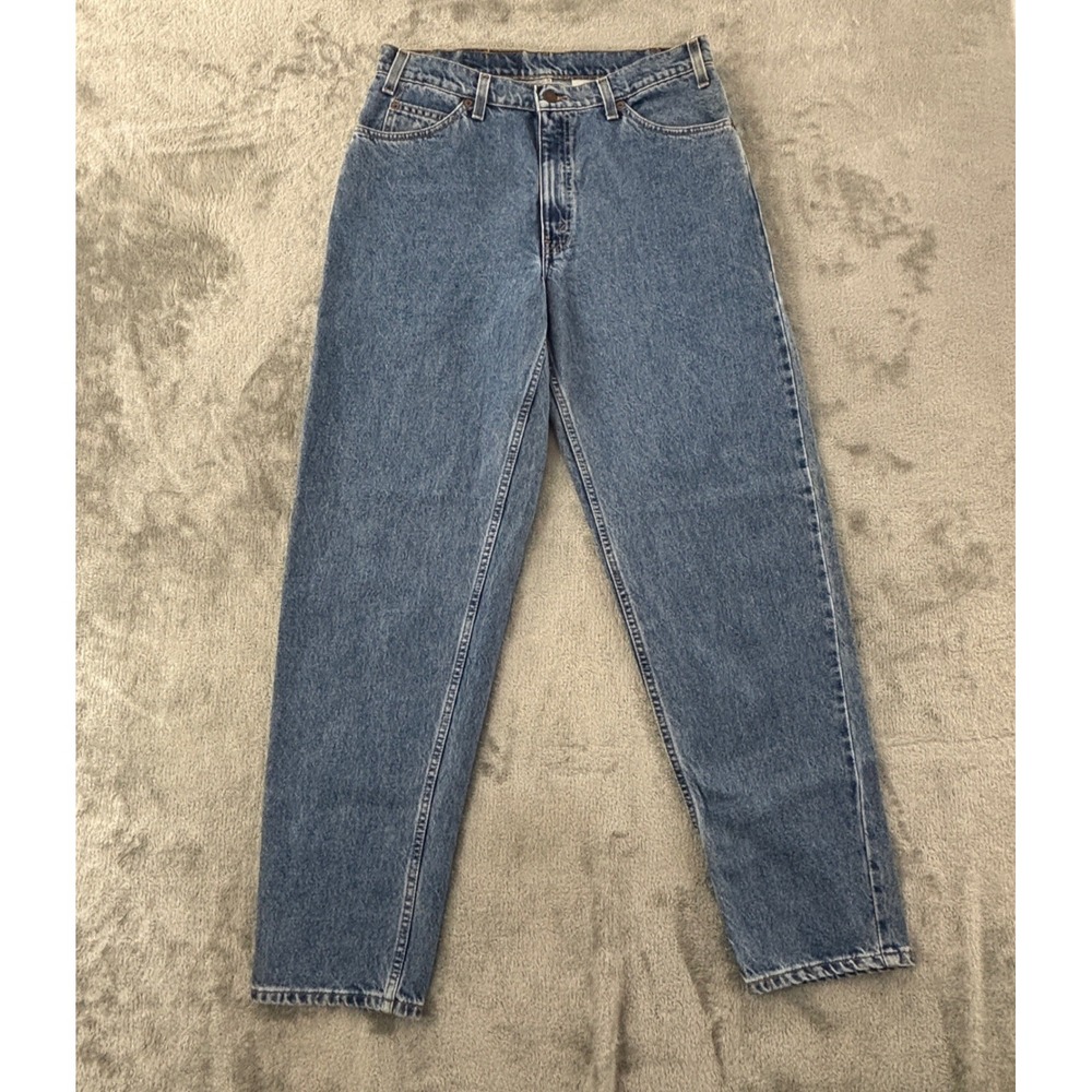 Vintage Levis 560 Orange Tab Loose Fit Tapered Leg Jeans Mens 33x34 Cotton Denim
